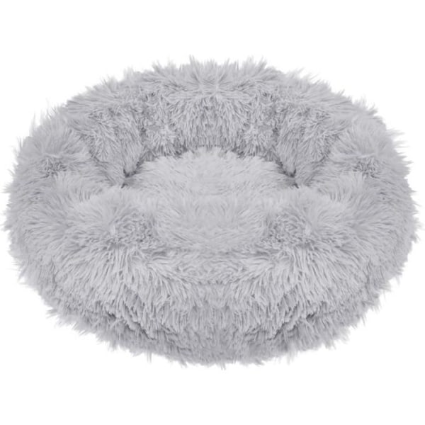 Hundeseng og katteseng - SPRINGOS® - 90 cm - Grå - Kan vaskes ved 30° - Skridsikker Grå