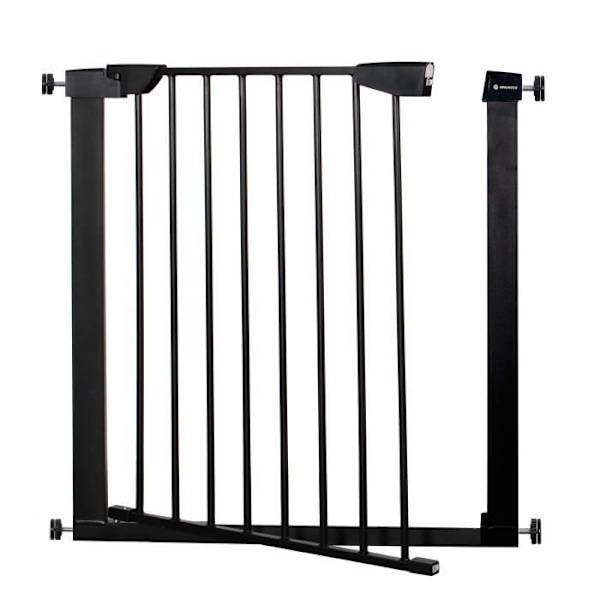 Barnskyddsgrind för trappor och dörrar - SPRINGOS - 75-124 cm - Metall och plast