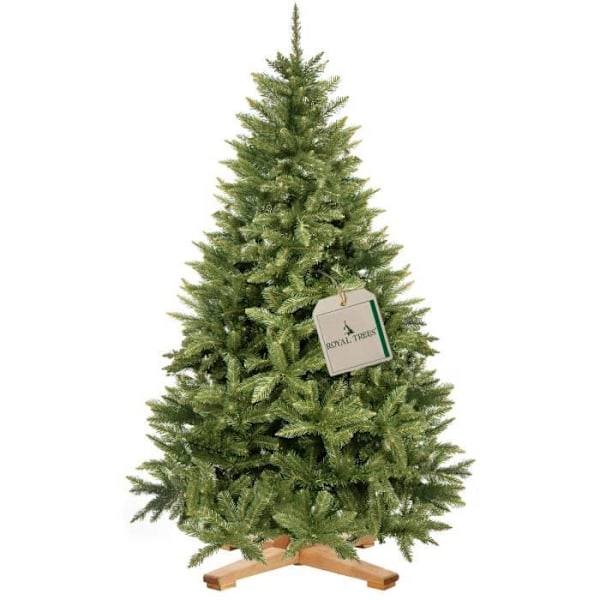 Konstgjord julgran - SPRINGOS - Kaukasiskt gran - 180 cm - PVC - Inomhus Grön