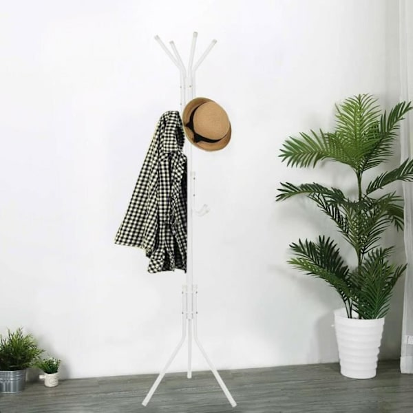 Pukiteline - SPRINGOS - 177 cm - Metalli - Valkoinen - Nykyajan - Design Vit