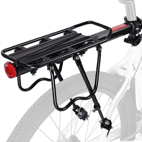 SPRINGOS Cykelbagageholder i aluminiumslegering bag - Maksimal belastning 50 kg Svart