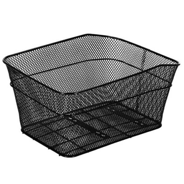 SPRINGOS® Cykelkurv bagpå 30 x 39,5 cm - Sort - Voksen - Unisex Svart