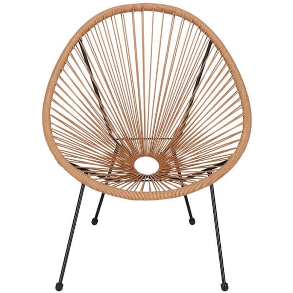 Havestol - Springos - Acapulco - Beige - Metal - Attraktivt design Beige