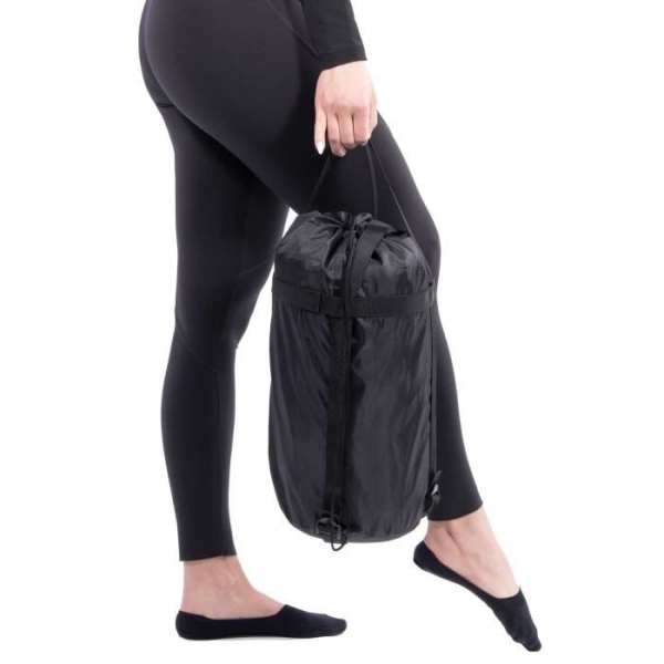 Mummy sovsäck - SPRINGOS - 80x220cm - Ultra Light - Polyester - Vandring Mörkgrå