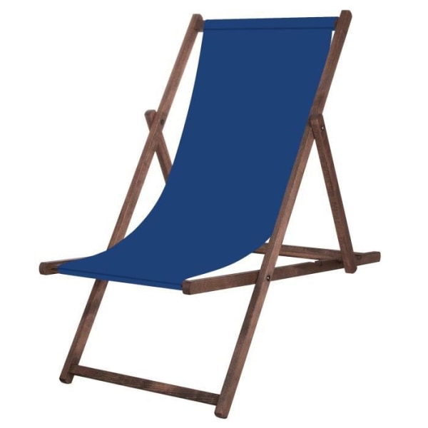 SPRINGOS® Trädgårdsstol Impregnerad hopfällbar strandstol i trä 120 kg