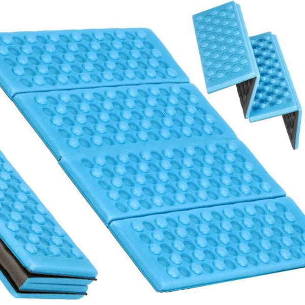 Sittkudde - SPRINGOS - Blå modell - 28x40x1 cm - Vattentålig - Fällbar Blå
