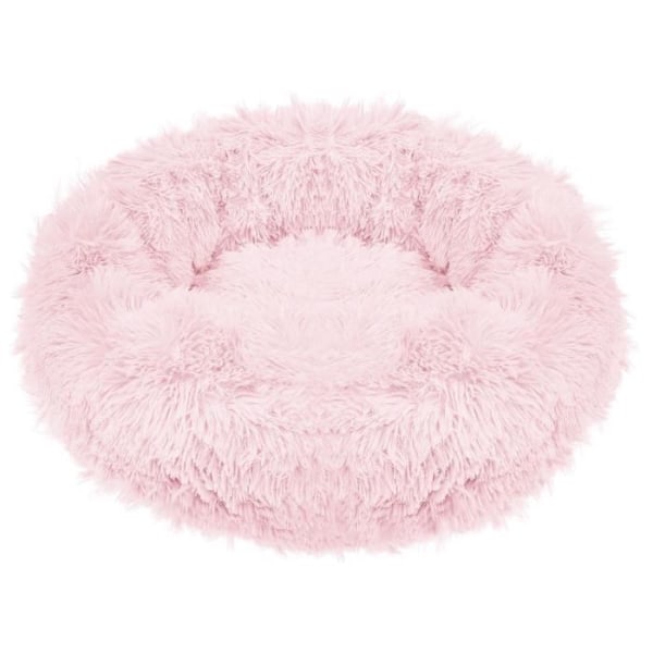 Hundeseng og katteseng - SPRINGOS® - 60 cm - Lys rosa - Vaskbar ved 30° - Skridsikker ljusrosa