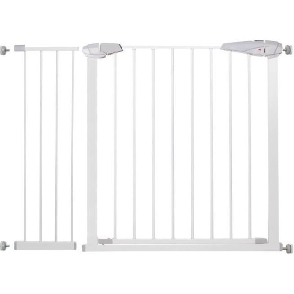 SPRINGOS Baby Safety Gate - Dörrar och trappor - Bredd 76-113 cm - Självstängande
