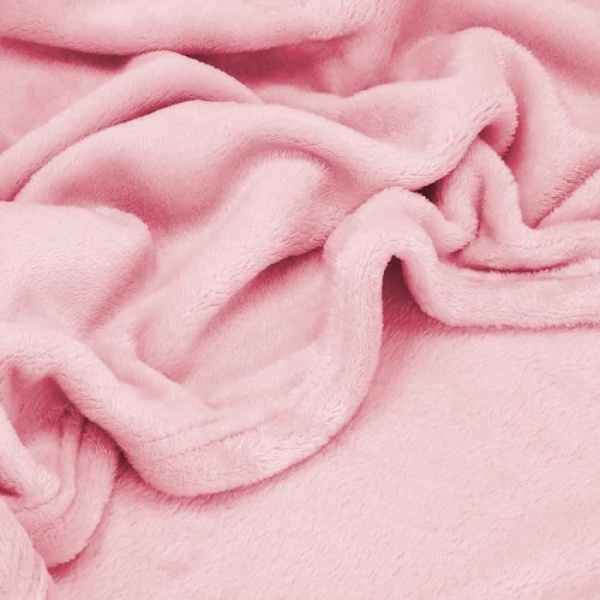 Peitto - SPRINGOS® - 200X220 cm - Pehmeä - Vaaleanpunainen - Polyesteri 100% Rosa