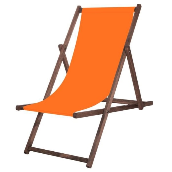 SPRINGOS® Trädgårdsstol Impregnerad hopfällbar strandstol i trä 120 kg