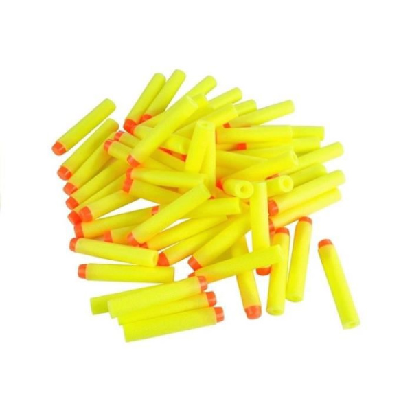 Ersättningspilar - NERF - N-Strike Elite - 10 stycken - Gul - Blandat Gul