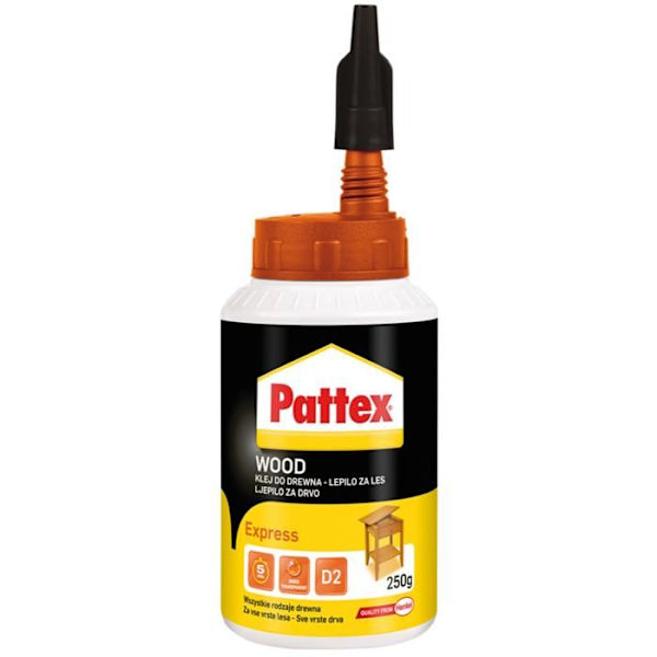 Trälim - PATTEX - Express - 250g - Snabbtorkande - Utan lösningsmedel