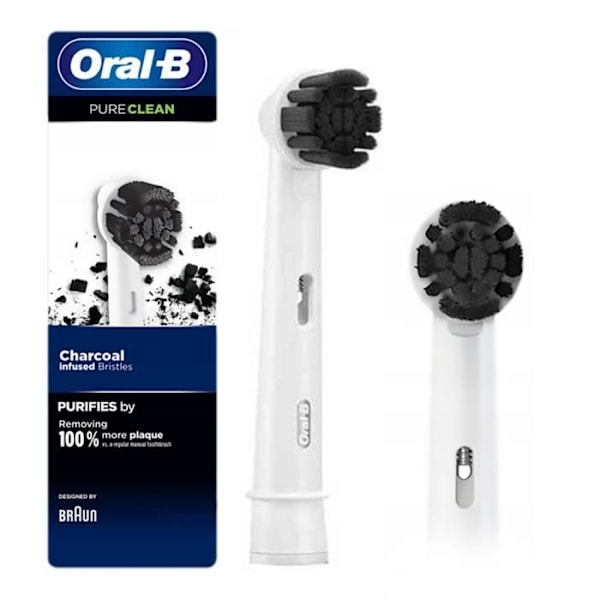 Elektrisk tandborste - Oral B - PureClean EB20CH - Återuppladdningsbar Precision Clean aktivt kol