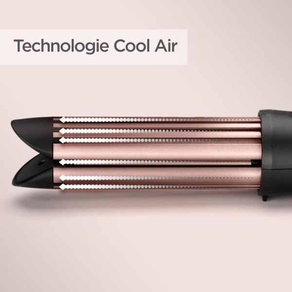 Babyliss Curl Styler Luxe C112E Curler - Keramisk slitscylinder svart