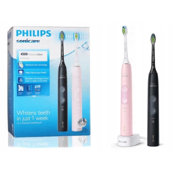 Philips ProtectiveClean 4500 HX6830/35 tandborste tvåpack