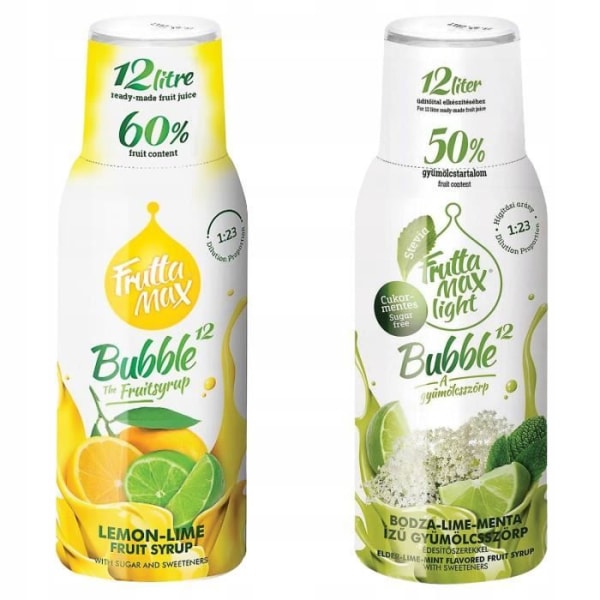 Fruttamax Citron Lime Mint Light Sirap Set 500ml