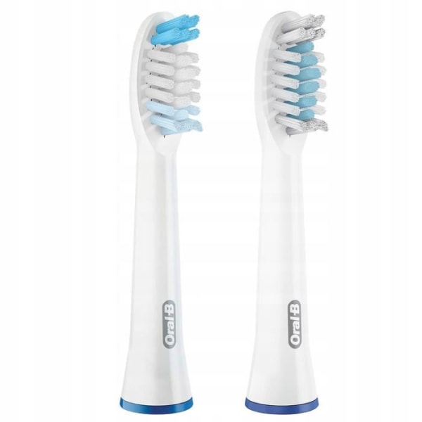 4x utbytbara tandborstspetsar 2x Oral-B Pulsonic Clean + 2x Pulsonic Sensitive