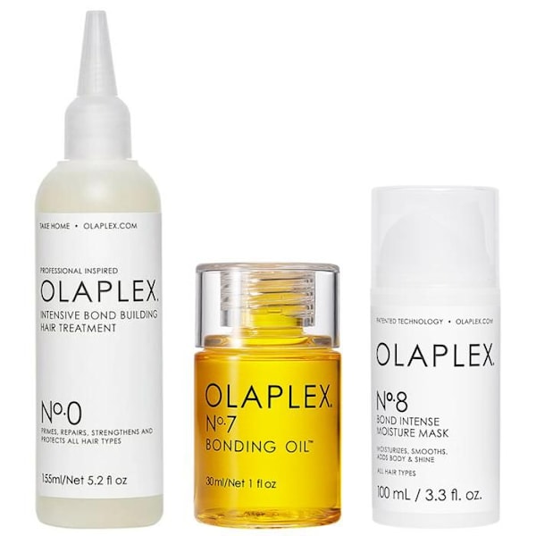 OLAPLEX HÅRREGNERERING KIT NO.7 NO.0 NO.8 REKONSTRUKTION OCH ÅTERFUKTNING