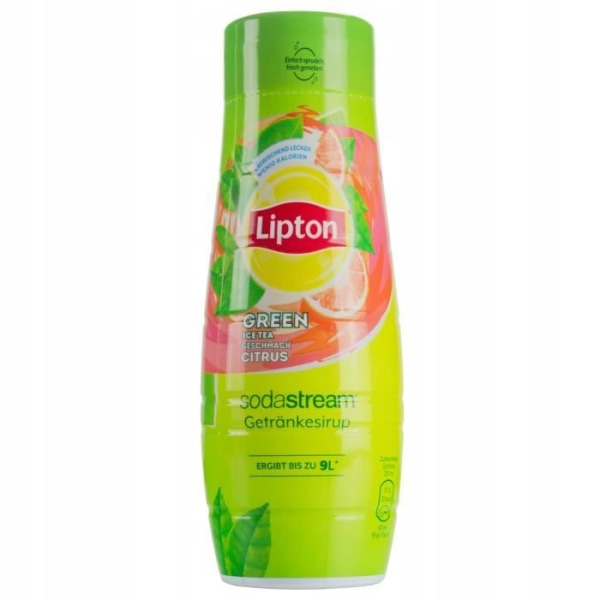 Sodastream Lipton Ice Tea Peach + Lipton Green Tea Sirap Set