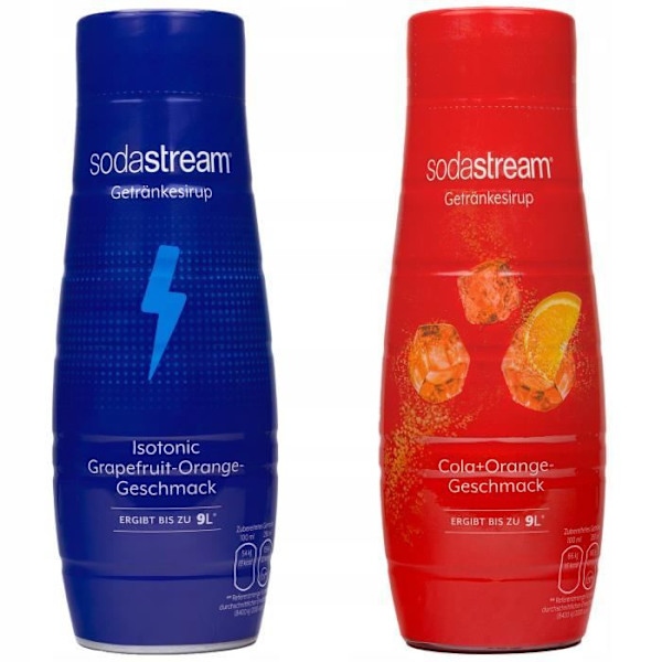 Sirap för Sodastream Isotonic och Orange Cola 440ml