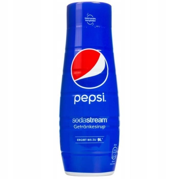 SpinelSoda BubbleON Saturator 3x flaska + Sodastream Pepsi Sirap