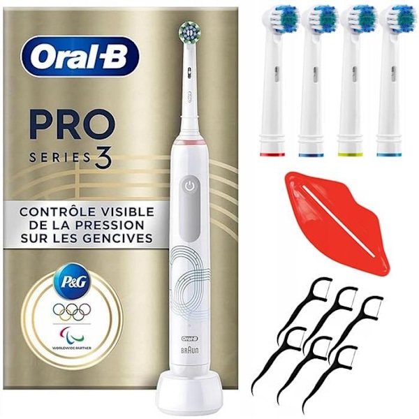 Oral-B Pro 3 3000 Olympia Special Edition eltandborste + tillbehör