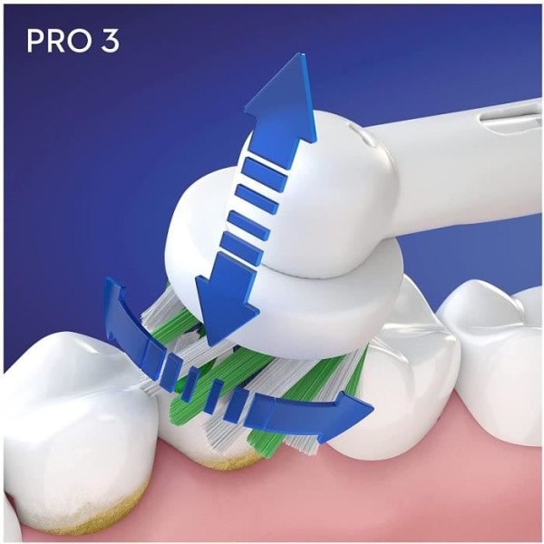Oral-B Pro 3 - 3000 CrossAction - Elektrisk tandborste