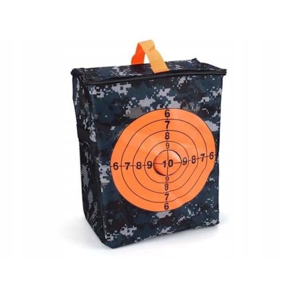 Målväska för Nerf launchers - Spinel - för Hasbro nerf - Svart/Orange - Tyg Svart, Orange