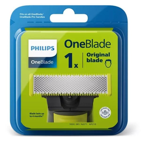 Philips OneBlade rakblad QP2520 QP2530 QP65X herr