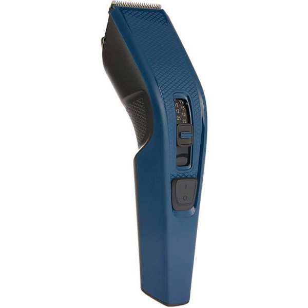 Hårklippare - Philips - HC3505/15 - Rostfritt stål - 13 längder - Trim-n-Flow-teknik Blå