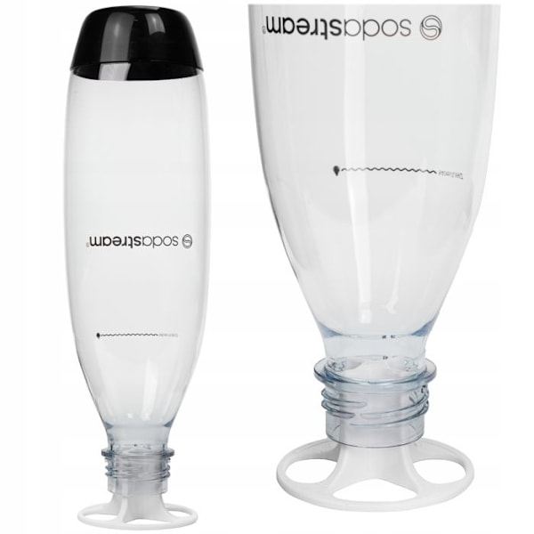 SODA SATURATOR Flaskavlopp Vit