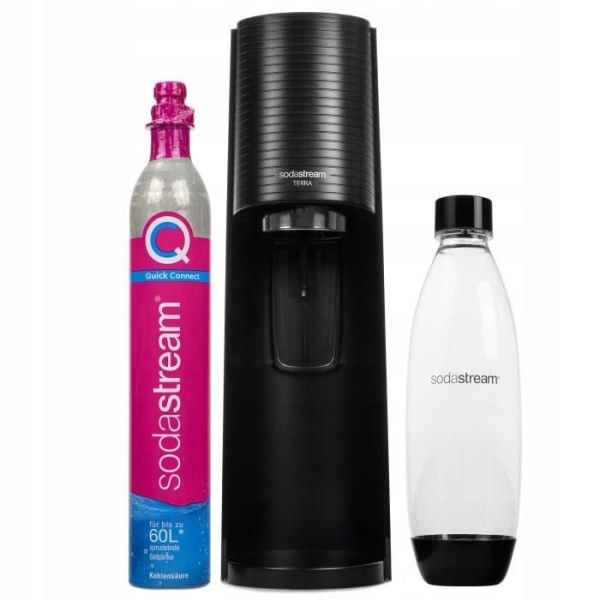 SodaStream Terra Sparkling Water Set med 4 flaskor