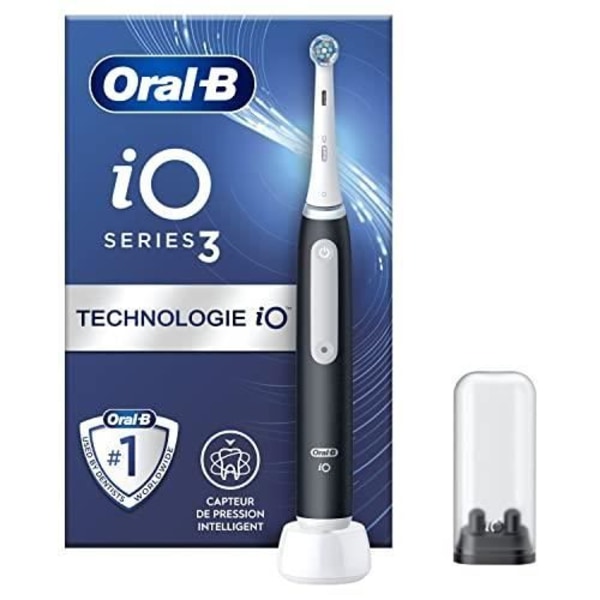 BRAUN ORAL-B IO 3N SVART EL-TANDBORSTE, 1 BORSTE 730744