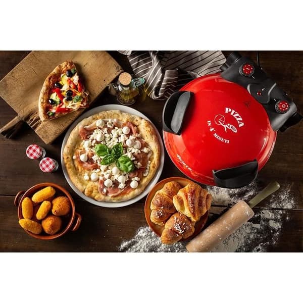 Pizzaugn - Ariete - 909 - 400 grader - 1200 watt - Eldfast sten 33 cm