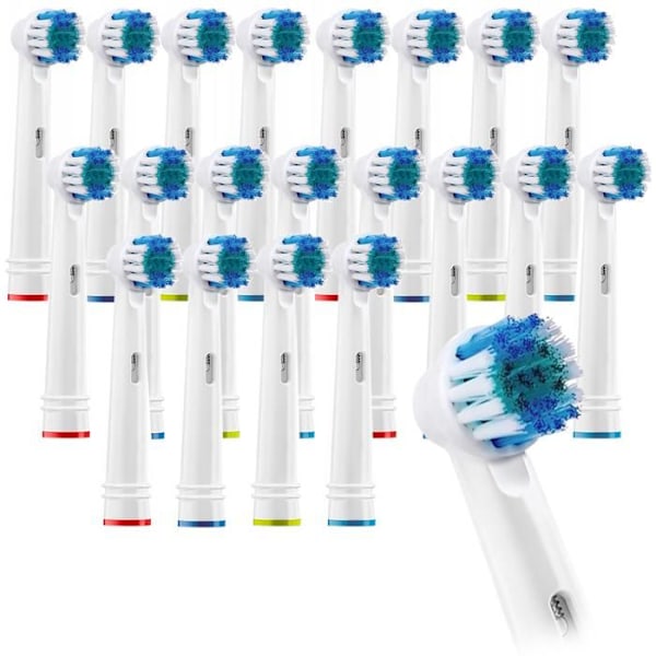 Broschettor - ORAL-B - PRECISION CLEAN - 20 stycken - Avancerat fibersystem - Bästa rengöring Färggummor