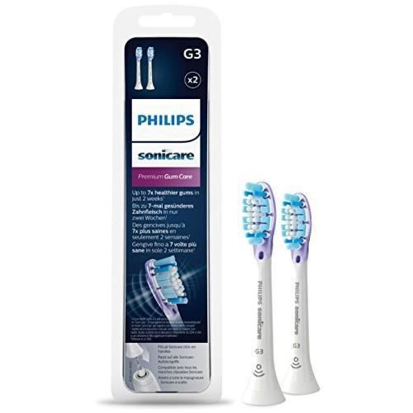 PHILIPS Sonicare G3 Premium Gum Care 2 ersättningsborsthuvuden