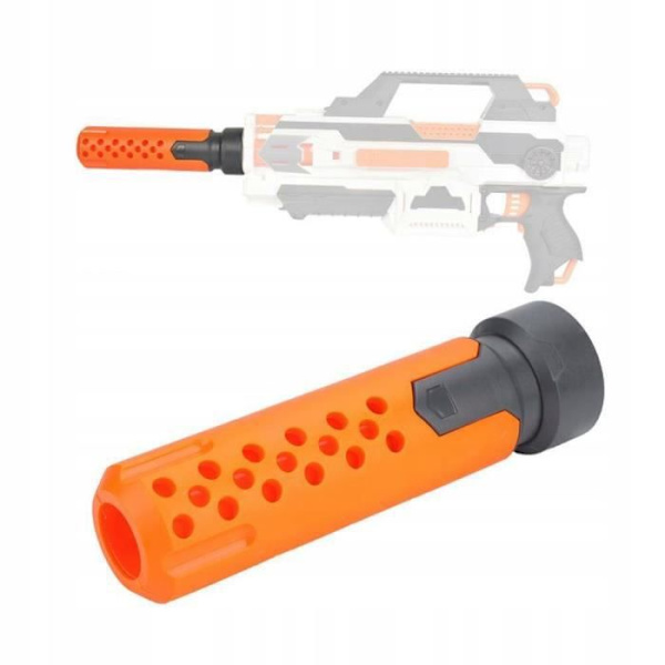 Tillbehör - Hasbro - NERF LJUDDÄMPARE - Svart - Plast - För barn från 6 år Svart