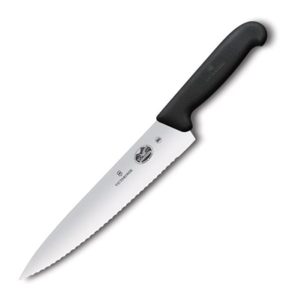 Kockkniv - 25,5 cm tandad kniv - Victorinox