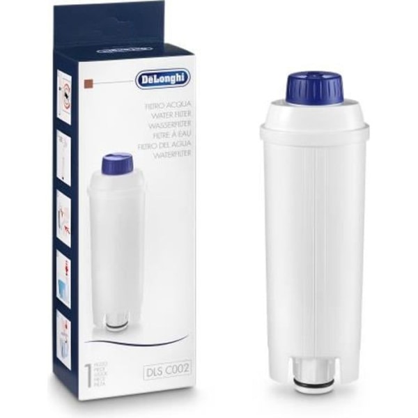 Vattenfilter - DELONGHI - Filterpatron till DLSC002 espressomaskin - Vit