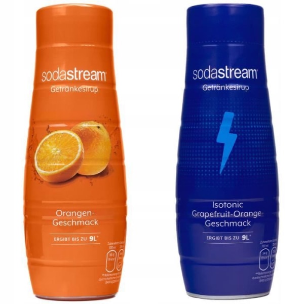 Sirap för Sodastream Orange och Isotonic 440ml