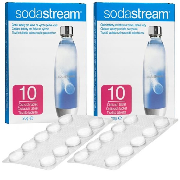 SodaStream avkalkningstabletter 10 tabletter 200g x2