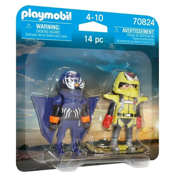 PLAYMOBIL - 70824 - Playmobil Duo - Air Stuntshow - Barn - Från 4 år - Blandade material - Flerfärgad Flerfärgad