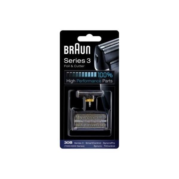 Ersättningshuvud och blad för Braun Series 3 - 30B elektrisk rakapparat