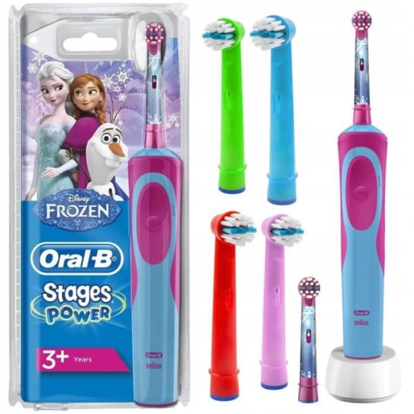 Oral-B Vitality 100 Kids Frozen Elsa Elza Vitality D100 Kids Frozen eltandborste plus tillbehör