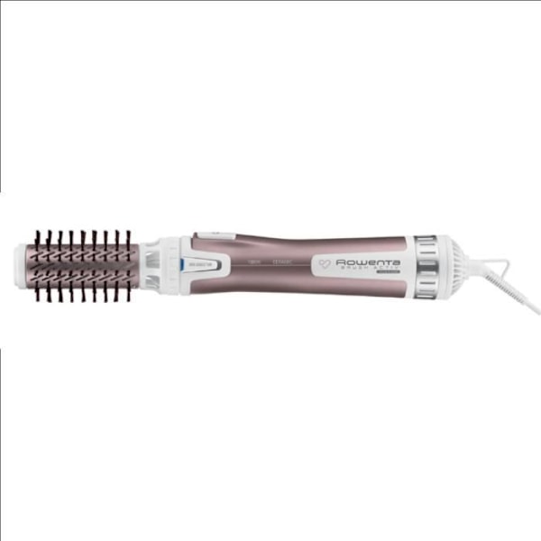 ROWENTA CF9540F0 Borste Activ Premium Care Roterande borste med varmblåsare, naturliga borst, borstning, professionell kvalitet Rosa