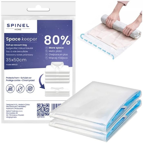 SAC SOUS VIDE - Ospecificerat - 35x50 CM - 2 stycken - Utrymmesoptimering - Resa