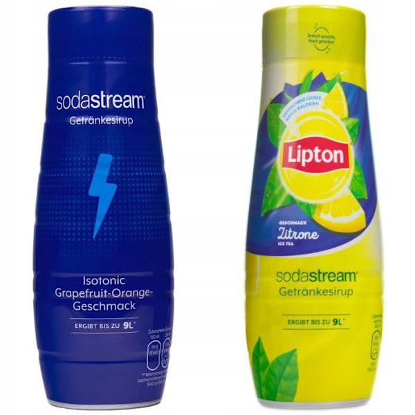 Sirap för Sodastream Isotonic och Lipton iste citron 440ml