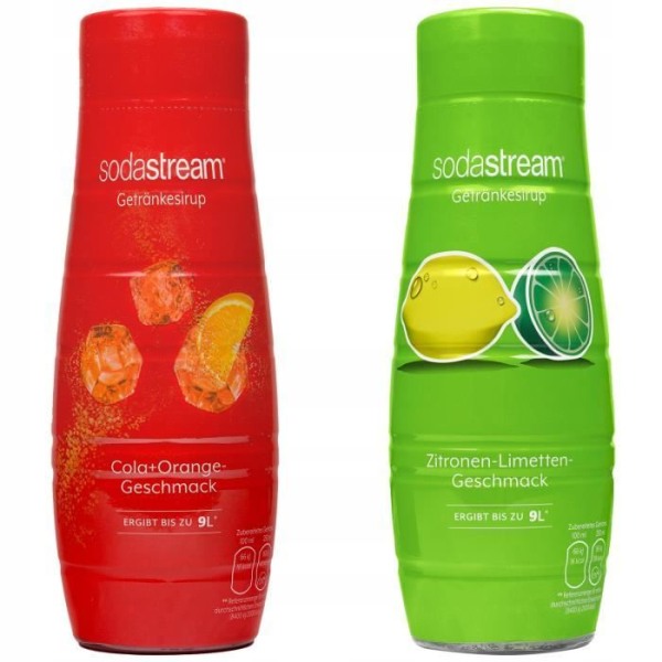 Sirap för Sodastream Cola apelsin och citronlime 440ml