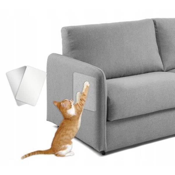 2 X Skyddsfilm för möbler Kattskrapstolpe 15x50 cm