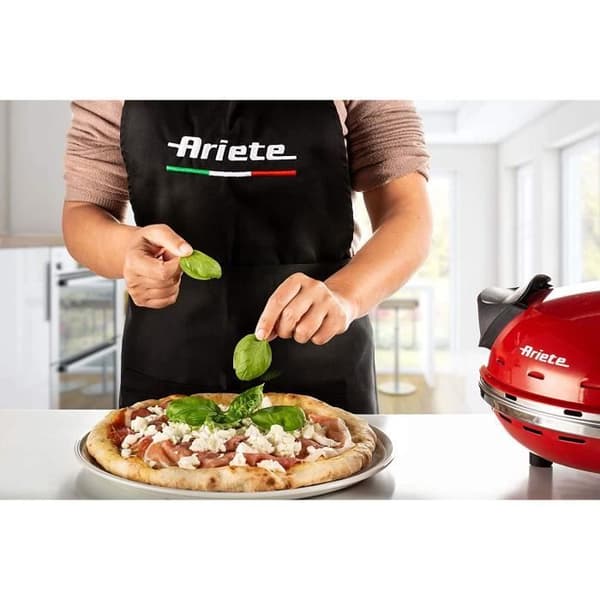 Pizzaugn - Ariete - 909 - 400 grader - 1200 watt - Eldfast sten 33 cm